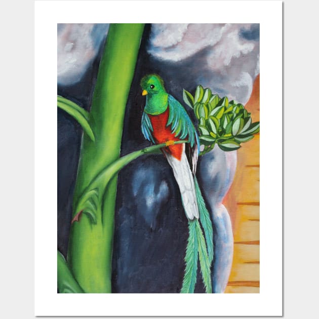 Mexican Quetzal Wall Art by jleopold